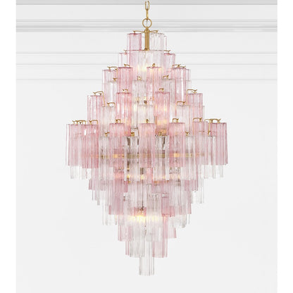 Crystorama Addis 20 Light Chandelier, Brass/Gold/Spring