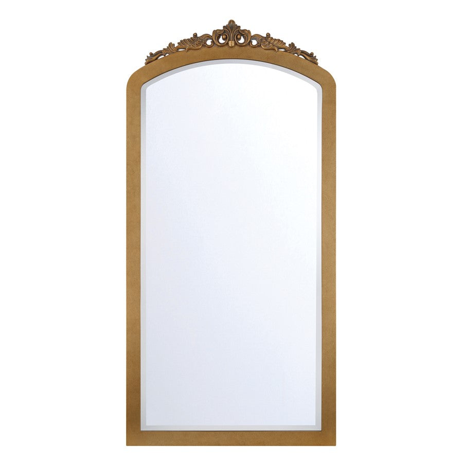 Crystorama Arden 36" Mirror, Burnished Brass - ARN-M700-BB
