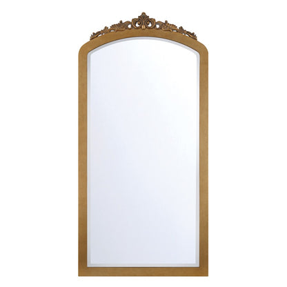 Crystorama Arden 36" Mirror, Burnished Brass - ARN-M700-BB