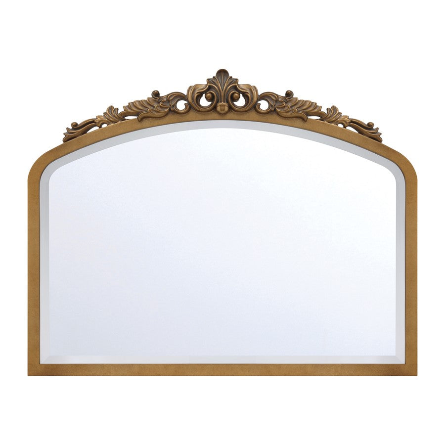 Crystorama Arden 40" Mirror, Burnished Brass - ARN-M701-BB