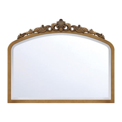 Crystorama Arden 40" Mirror, Burnished Brass - ARN-M701-BB
