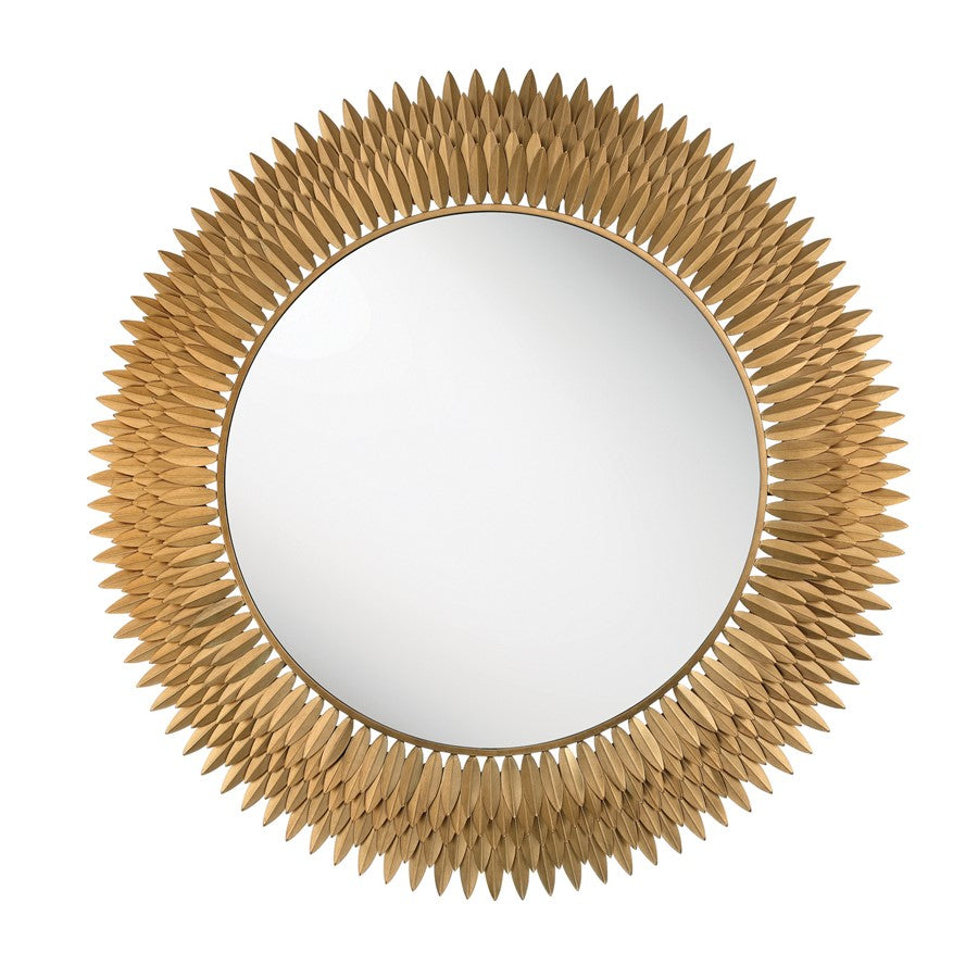Crystorama Broche 46.75" Mirror, Antique Gold - BRH-M546-GA