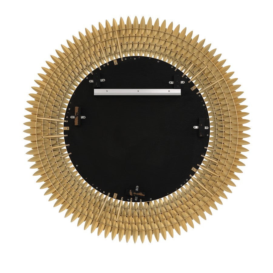 Crystorama Broche 46.75" Mirror, Antique Gold