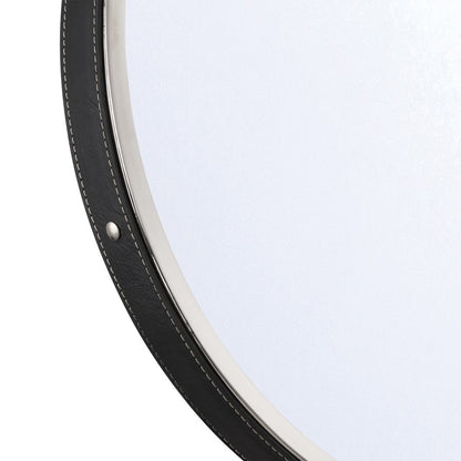 Crystorama Callahan 17.75" Mirror, Polished Nickel