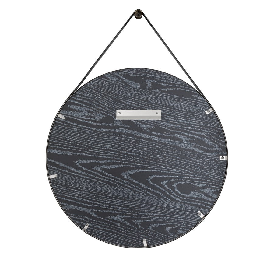 Crystorama Callahan 23.5" Mirror, Polished Nickel