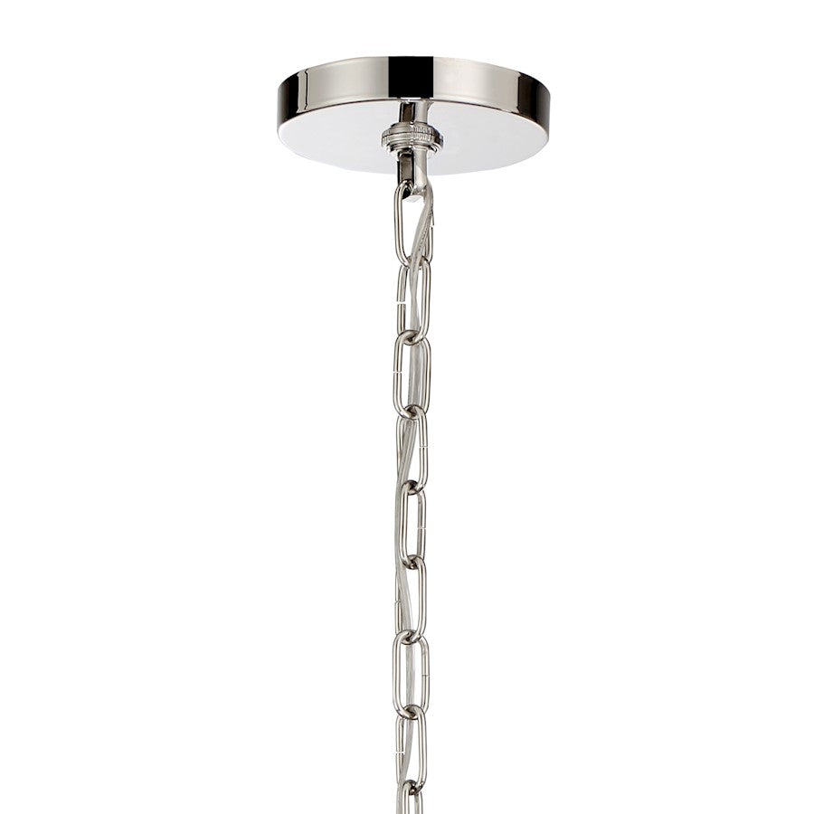 Devon Lantern, Polished Nickel
