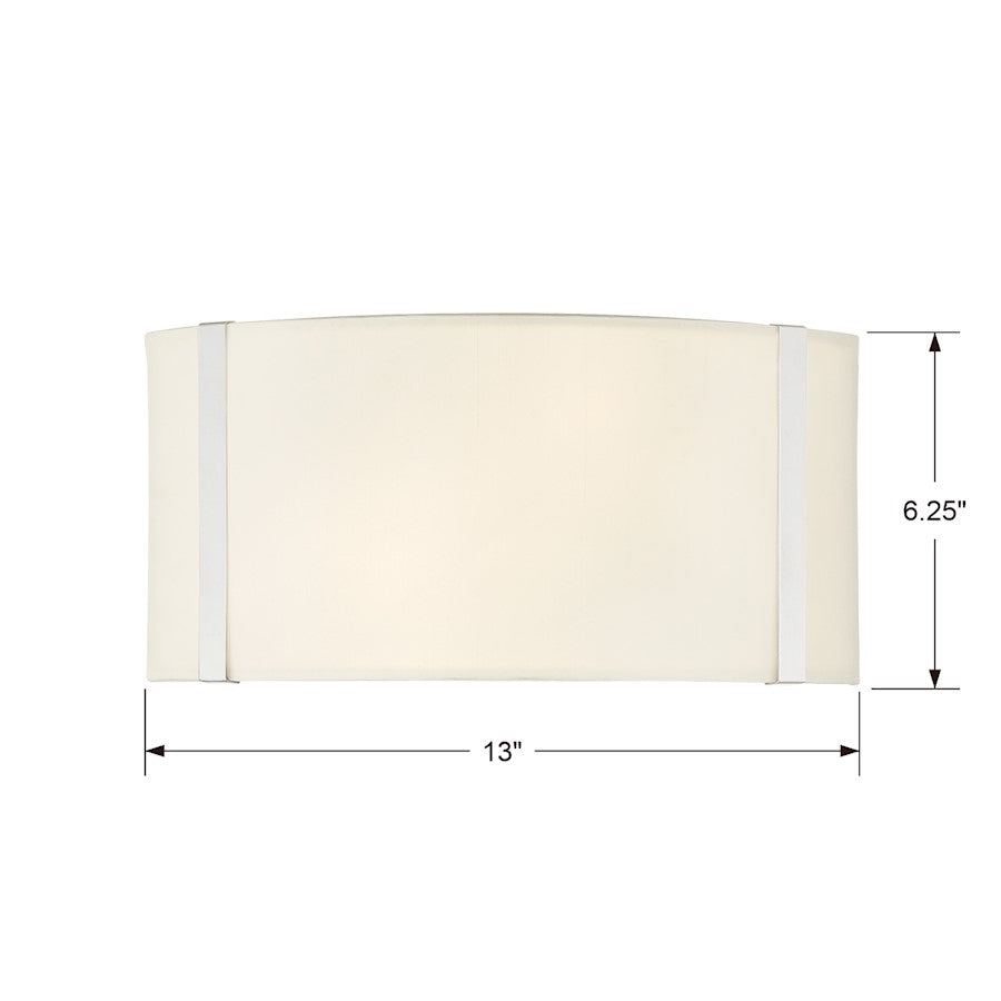 2 Light Wall Sconce