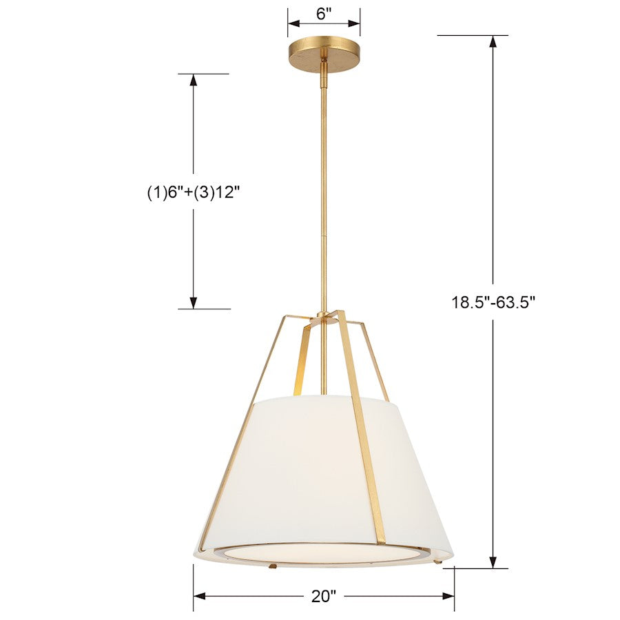 3 Light Pendant