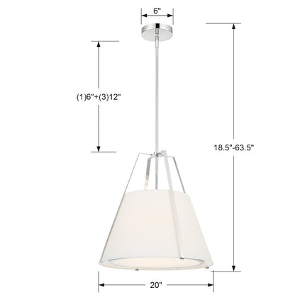 3 Light Pendant
