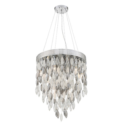 Hudson Chandelier, Chrome
