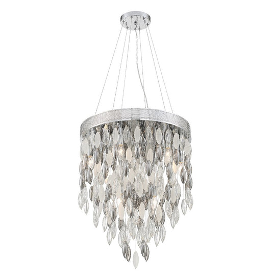 Hudson Chandelier, Chrome