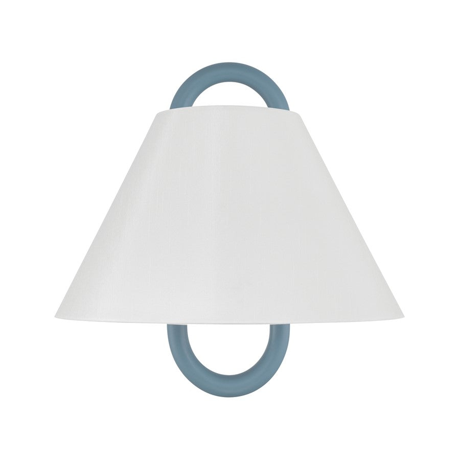 Crystorama Jojo 1 Light 11.75" Sconce, Vibrant Gold/BL