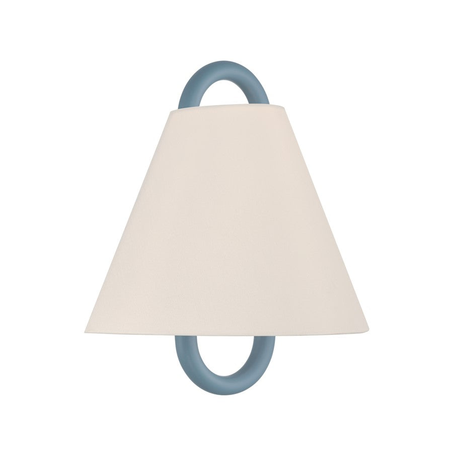 Crystorama Jojo 1 Light 11.75" Sconce, Vibrant Gold/BL