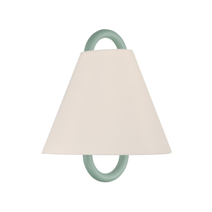 Crystorama Jojo 1 Light 11.75" Sconce, Vibrant Gold/GR