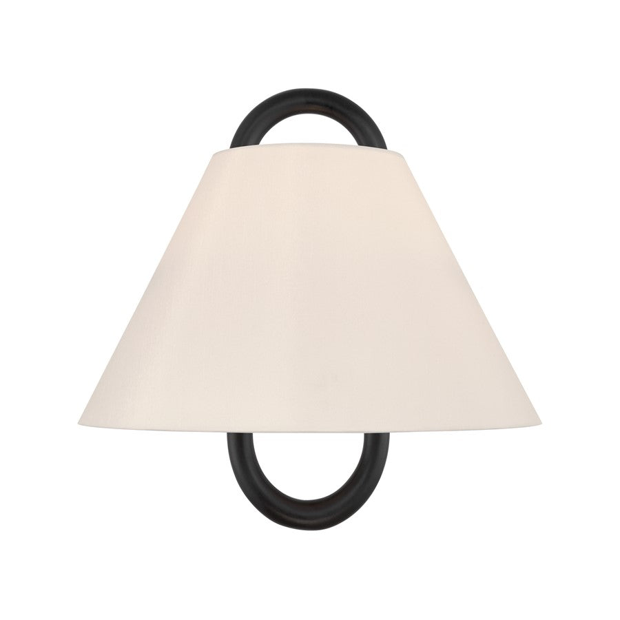 Crystorama Jojo 1 Light 11.75" Sconce, Vibrant Gold/MK - JOJ-801-VG-MK