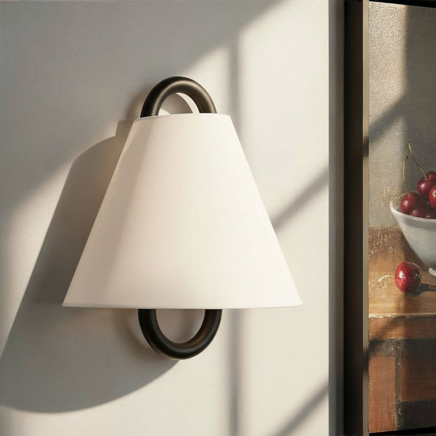 Crystorama Jojo 1 Light 11.75" Sconce, Vibrant Gold/MK