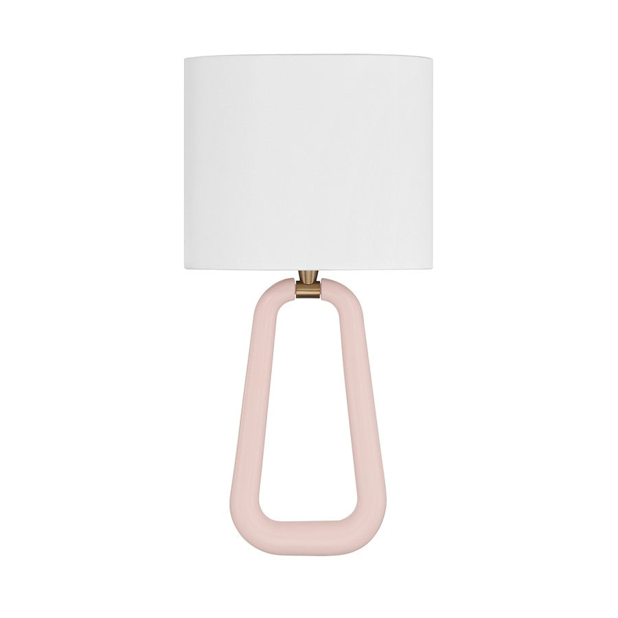 Crystorama Jori 2 Light Sconce, Brass/Blush/Pink/White
