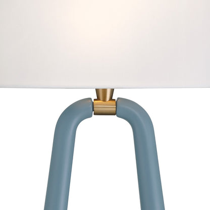 Crystorama Jori 2 Light Sconce, Aged Brass/Blue/White