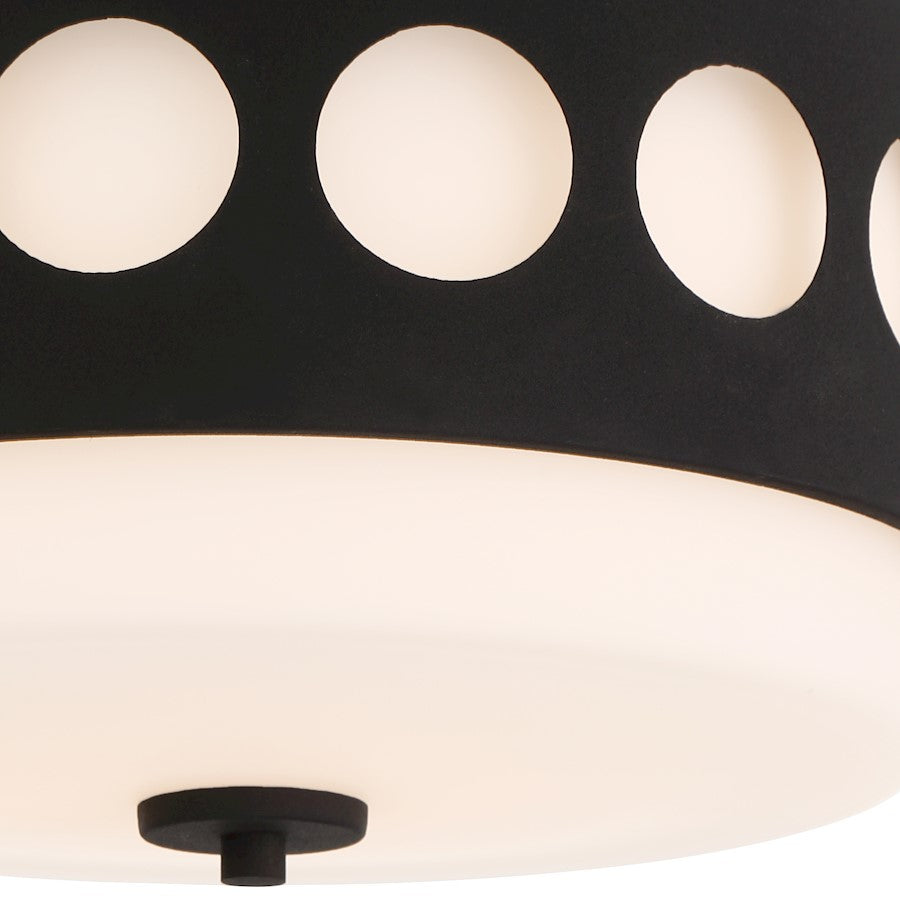 Crystorama Kirby 2 Light Ceiling Mount
