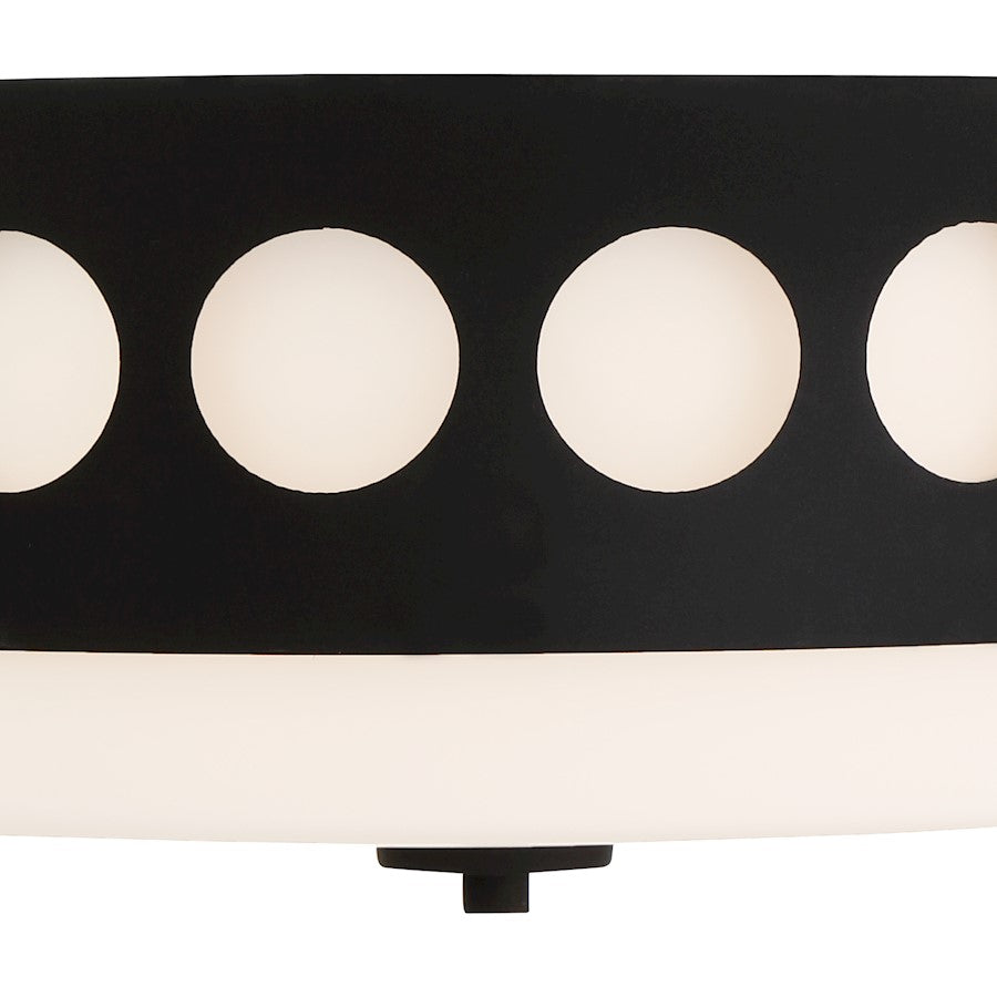 Crystorama Kirby 2 Light Ceiling Mount