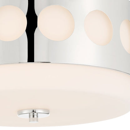 Crystorama Kirby 2 Light Ceiling Mount
