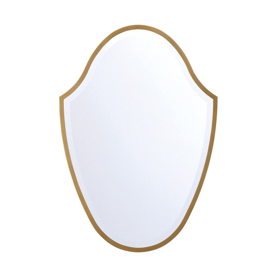 Crystorama Lindee 28" Mirror, Antique Gold - LIN-M428-GA