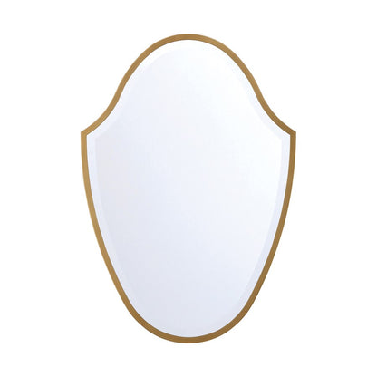 Crystorama Lindee 28" Mirror, Antique Gold - LIN-M428-GA