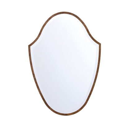 Crystorama Lindee 28" Mirror, Wood Veneer - LIN-M428-WD