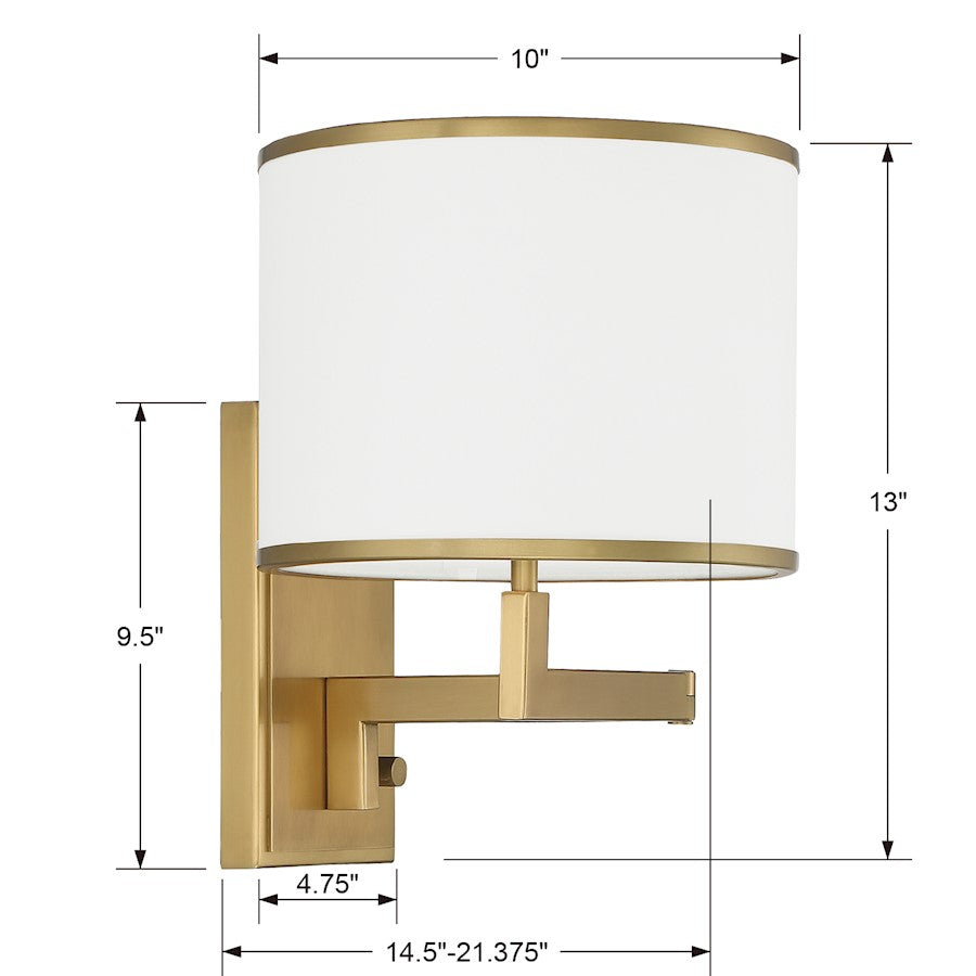 1 Light Wall Sconce