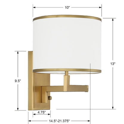 1 Light Wall Sconce