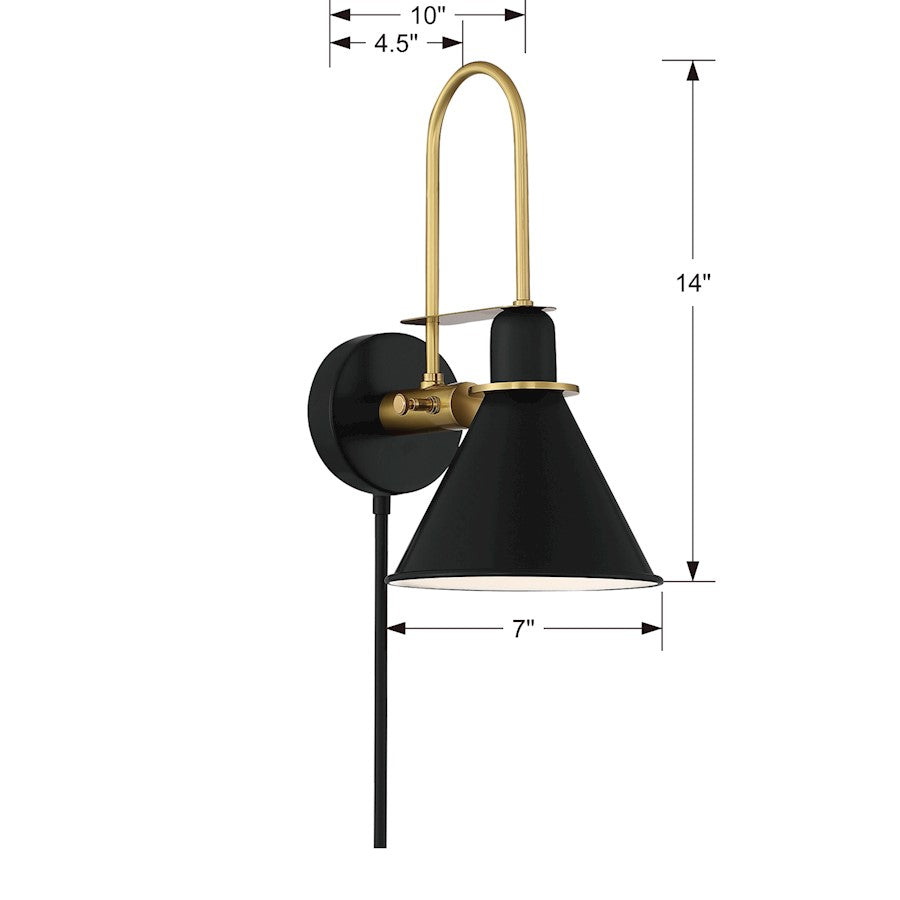 1 Light Wall Sconce