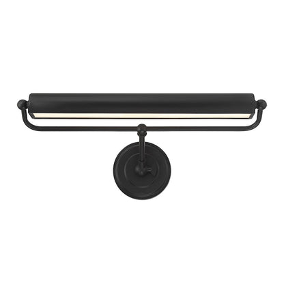 Miller 1 Light Sconce, Matte Black