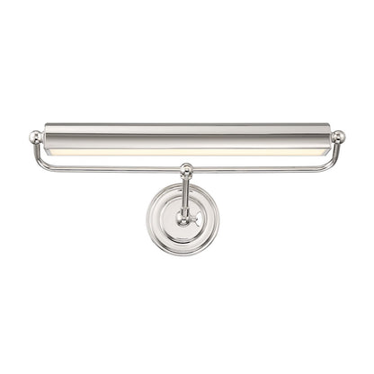 Crystorama Miller Integrated LED Picture Light, Polished Nickel