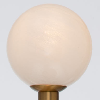 Crystorama Terrell 2 Light 17.75" Bathroom Vanity, Luxe Gold/White