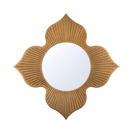Crystorama Tullos 48" Mirror, Burnished Brass - TUL-M100-BB