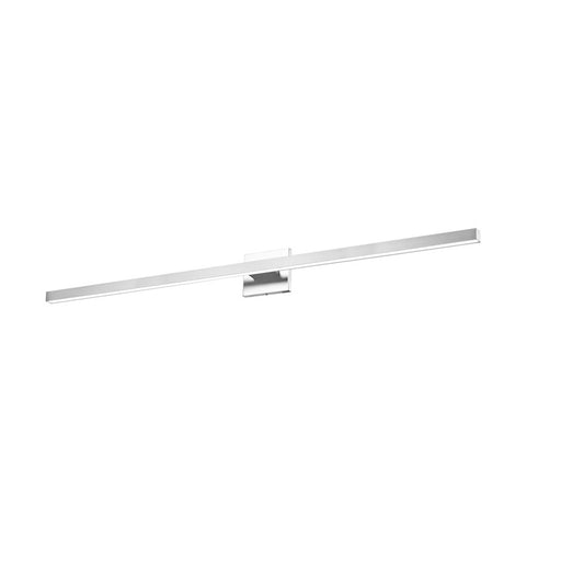 Dainolite Arandel 36in 1-Light Vanity | Transitional Polished Chrome and White Acrylic | Bathroom Vanity | 4 x 36 x 4 in | Model ARL-424LEDW-PC
