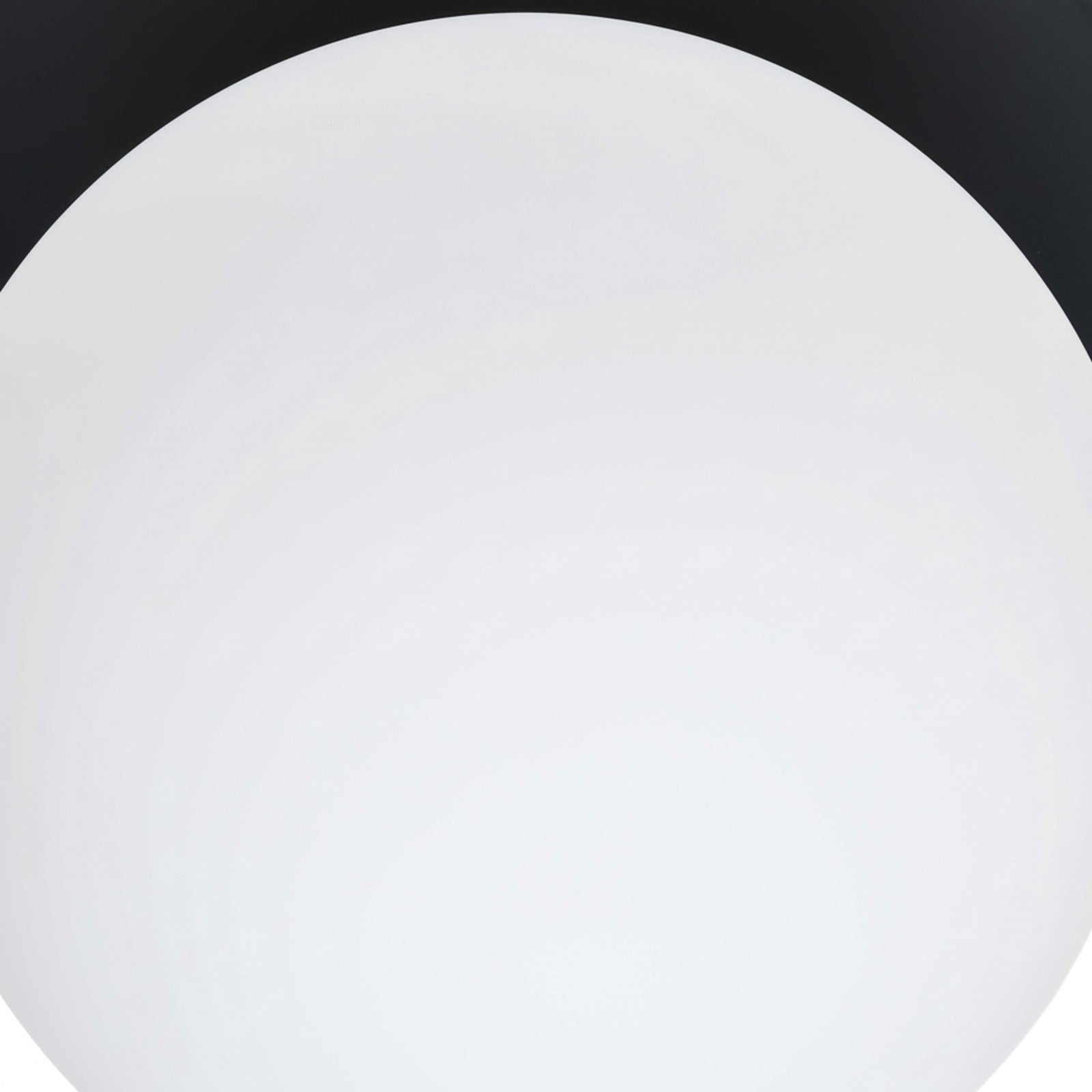 Dainolite Burlat 12.5in 1-Light Wall Sconce | Contemporary Matte Black Metal and White Glass | Hallway & Bathroom Accent | 12.5 x | Model BUR-131W-MB-WH