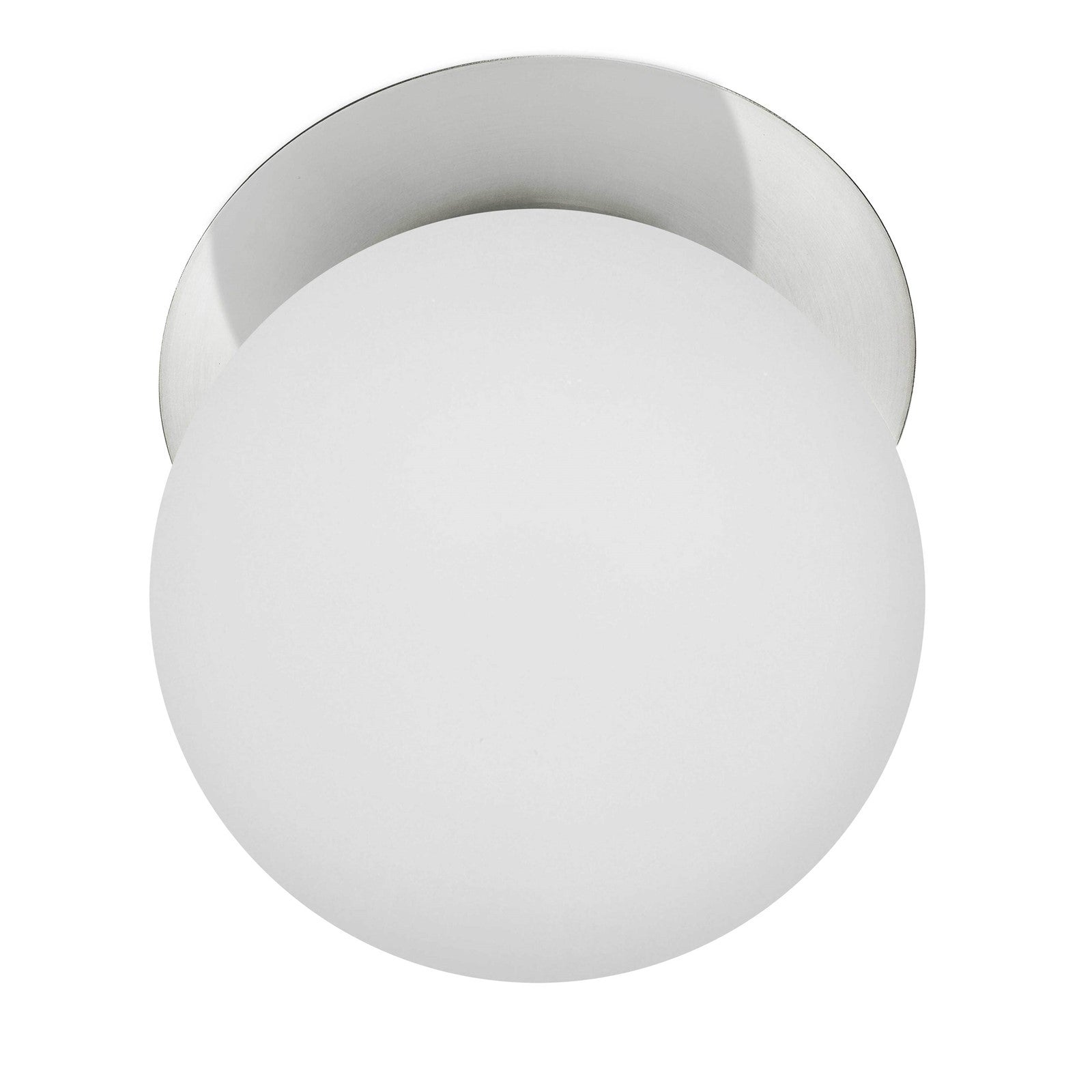 Dainolite Burlat 12.5in 1-Light Wall Sconce | Contemporary Polished Chrome Metal and White Glass | Hallway & Bathroom Accent | 12.5 | Model BUR-131W-PC-WH