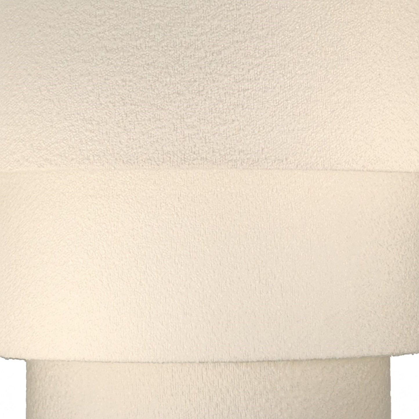 Dainolite Dalia 30in 9-Light Tiered Pendant | Transitional Matte Black and White Boucle Fabric | Dining Room & Kitchen Island | 30 x | Model DAL-309P-MB