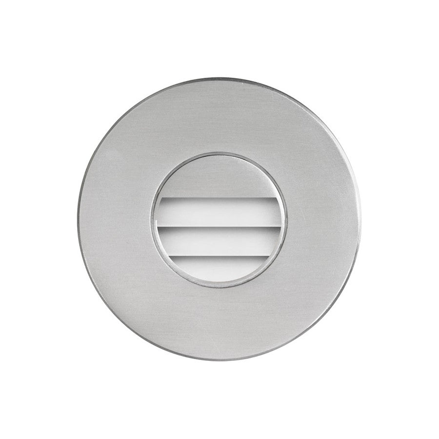 Dainolite DLEDW-330-BA 3.3W LED Wall Sconce | Modern Brushed Aluminum with Louver | Hallway & Bathroom Accent | 237lm 2700K | Model DLEDW-330-BA