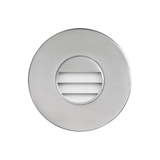 Dainolite DLEDW-330-BA 3.3W LED Wall Sconce | Modern Brushed Aluminum with Louver | Hallway & Bathroom Accent | 237lm 2700K | Model DLEDW-330-BA