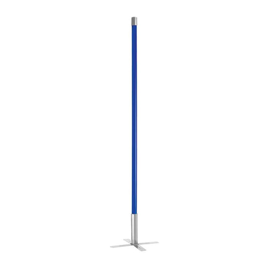 Dainolite DSTX 36in Blue LED Stick Floor Lamp | Modern ABS Plastic and Steel | Living Room & Office Accent | 36 x 1.5 x 1.5 in | Model DSTX-36-BL