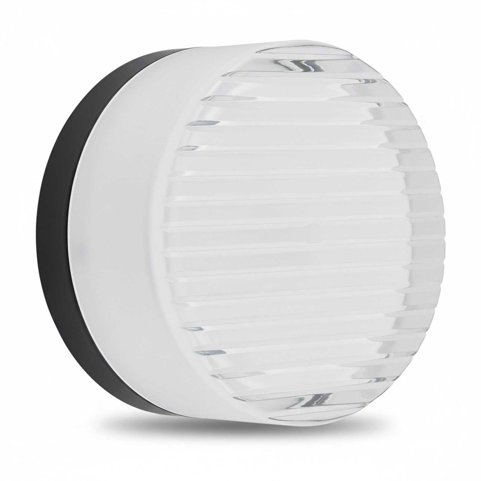 Dainolite Lucia 5.5in 1-Light LED Outdoor Wall Sconce | Modern Matte Black Metal and White Acrylic | Porch & Patio Exterior Wall | Model LUC-615LEDODW-MB