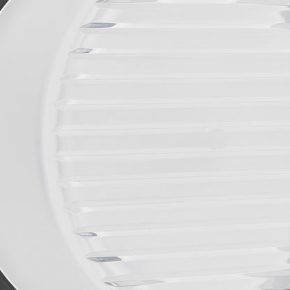 Dainolite Lucia 5.5in 1-Light LED Outdoor Wall Sconce | Modern Matte Black Metal and White Acrylic | Porch & Patio Exterior Wall | Model LUC-615LEDODW-MB