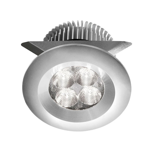 Dainolite MP-LED-8-AL 3in LED Cabinet Light | Anodized Aluminum Under-Cabinet Light | Kitchen & Display Case | 460lm 3000K | Model MP-LED-8-AL
