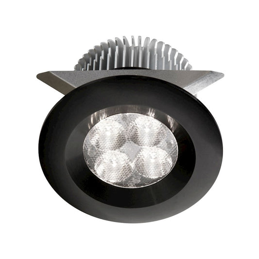 Dainolite MP-LED-8-BK 3in LED Cabinet Light | Black Under-Cabinet Light | Kitchen & Display Case | 460lm 3000K | Model MP-LED-8-BK