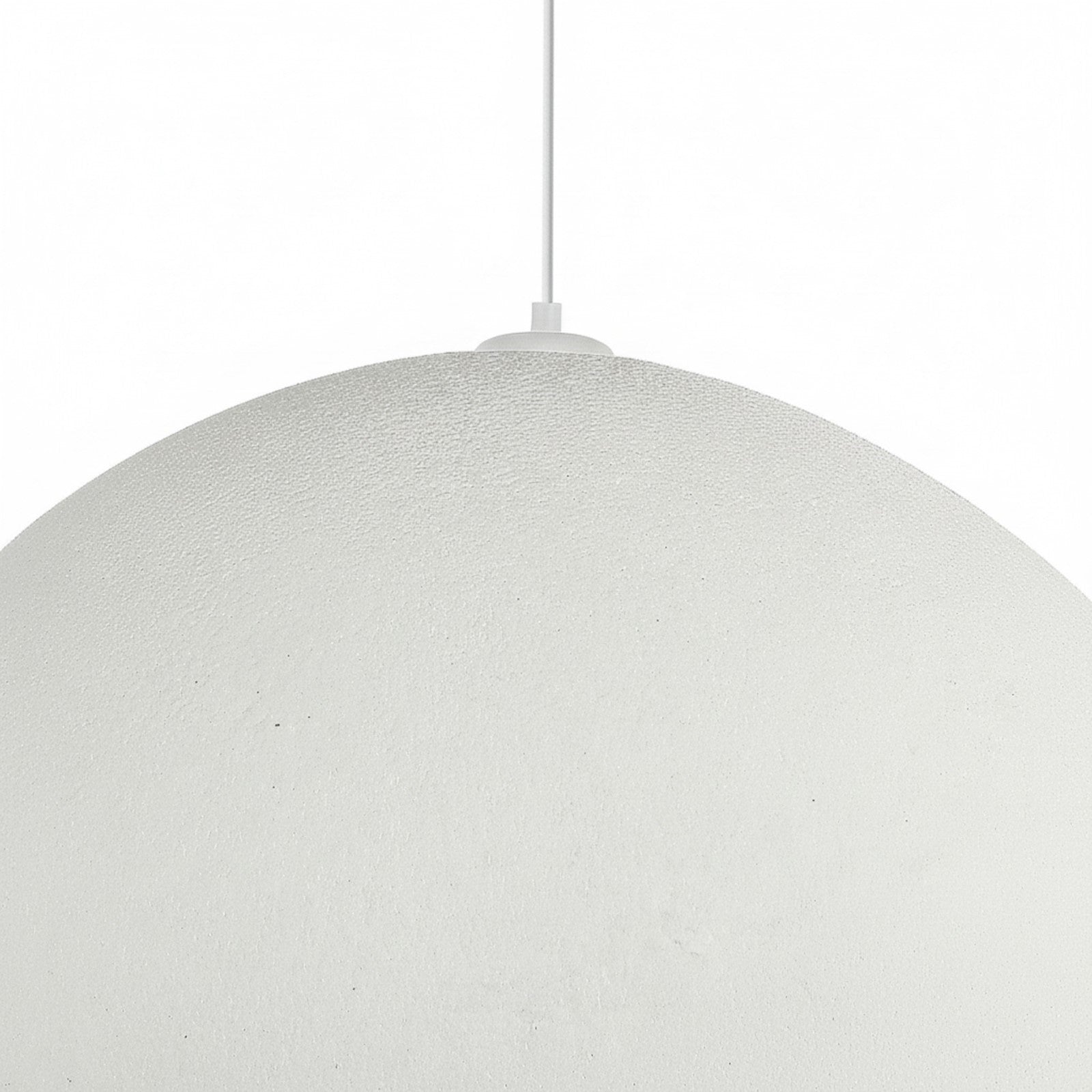 Dainolite Pilar 32in 1-Light Pendant | Contemporary Matte White Foam | Kitchen Island & Dining Room | 31.5 x 31.5 x 15.75 in | Model PLR-311P-MW