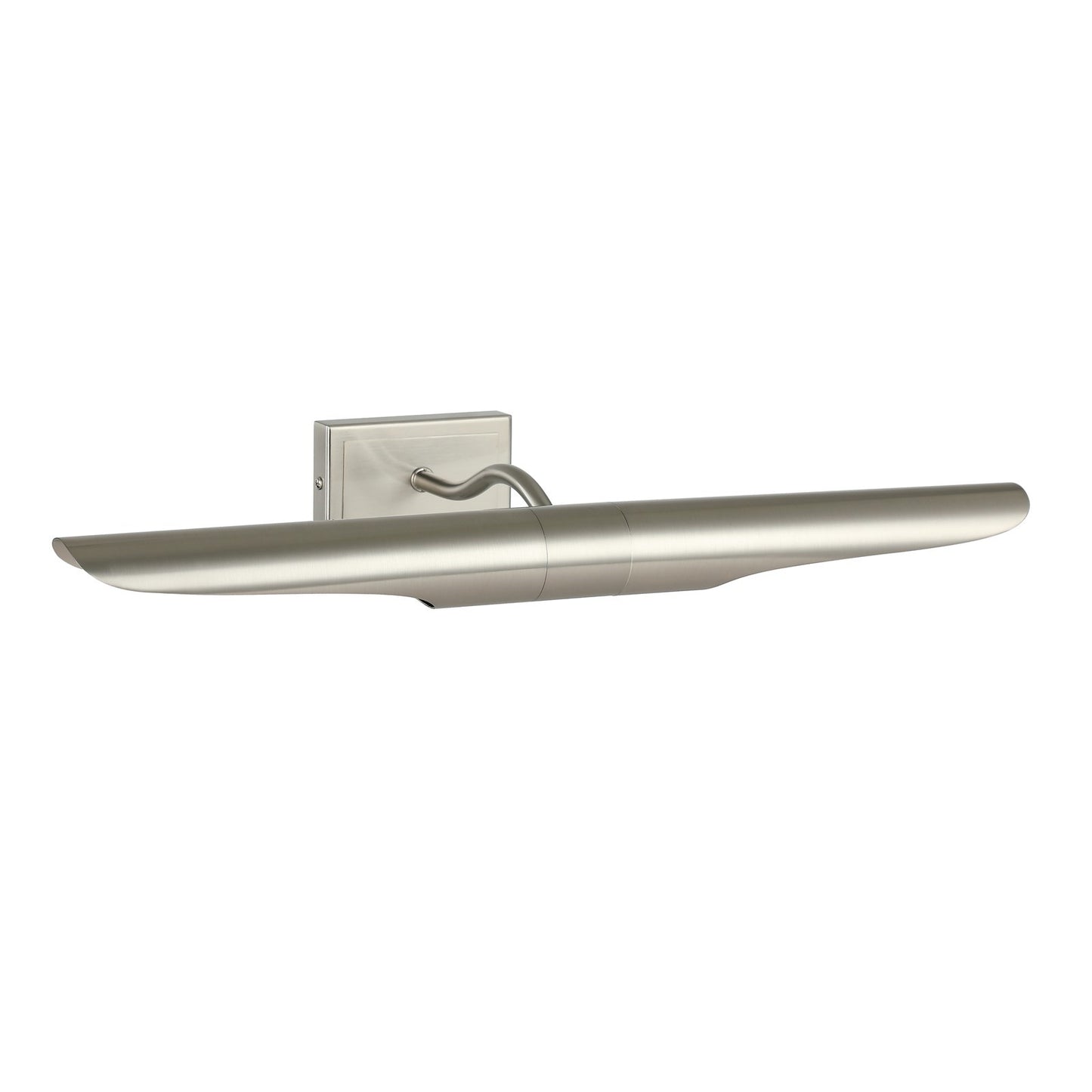 Dainolite Roselyn 22in 2-Light Picture Light | Contemporary Satin Chrome Metal | Living Room & Office Art Lighting | 9 x 22 x 4.75 in | Model RSN-222PIC-SC