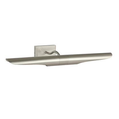 Dainolite Roselyn 22in 2-Light Picture Light | Contemporary Satin Chrome Metal | Living Room & Office Art Lighting | 9 x 22 x 4.75 in | Model RSN-222PIC-SC