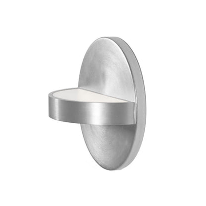 Dainolite Topaz 5in 1-Light Wall Sconce | Modern Polished Chrome and Frosted Acrylic | Bedroom & Hallway Accent | 3 x 5 x 5 in | Model TOP-55LEDW-PC